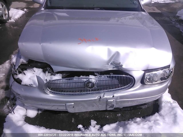 1G4HP54K014143625 - 2001 BUICK LESABRE CUSTOM SILVER photo 10