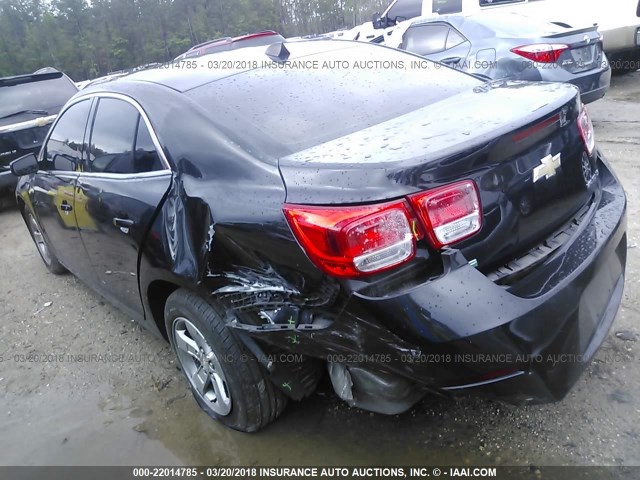 1G11B5SL0EF295259 - 2014 CHEVROLET MALIBU LS BLACK photo 3