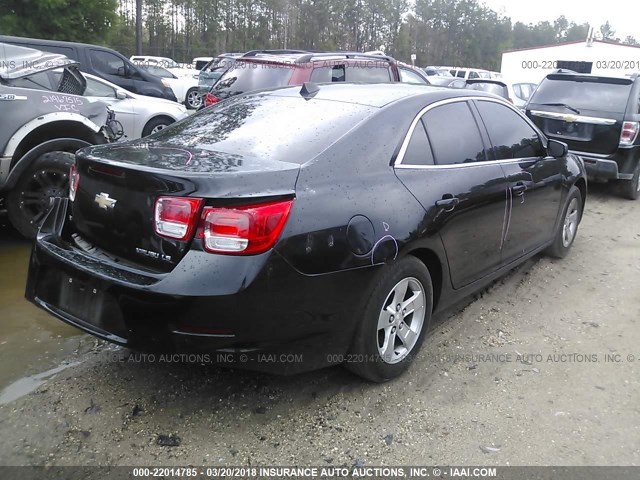 1G11B5SL0EF295259 - 2014 CHEVROLET MALIBU LS BLACK photo 4