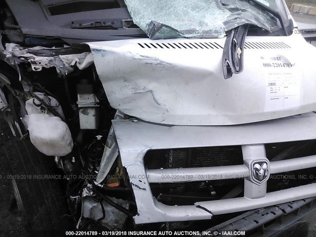 3C6TRVDG6GE101916 - 2016 RAM PROMASTER 2500 2500 HIGH WHITE photo 10