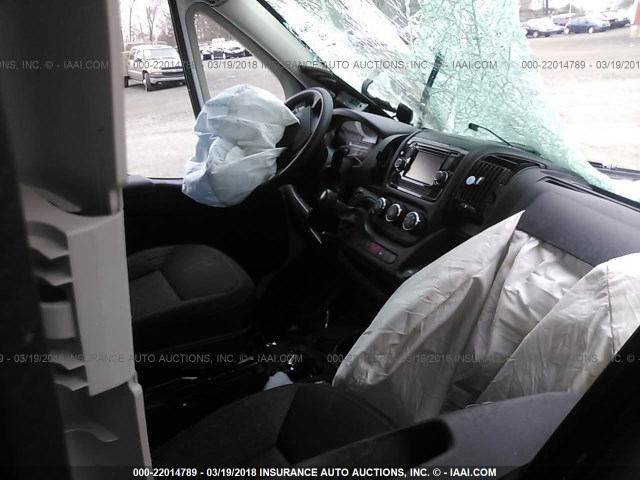 3C6TRVDG6GE101916 - 2016 RAM PROMASTER 2500 2500 HIGH WHITE photo 5