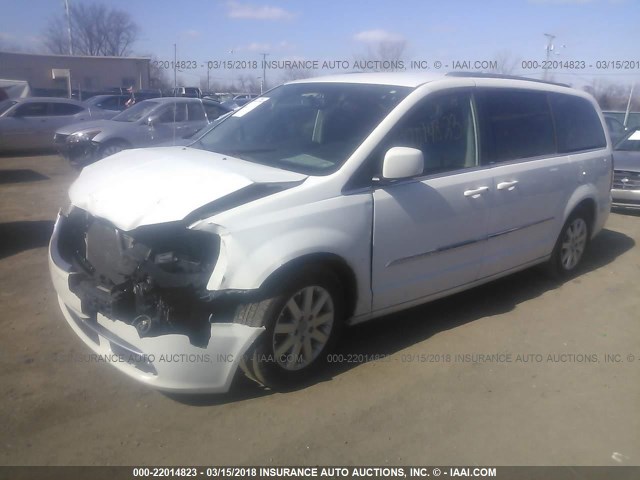 2C4RC1BG3DR689204 - 2013 CHRYSLER TOWN & COUNTRY TOURING 白色 照片 2