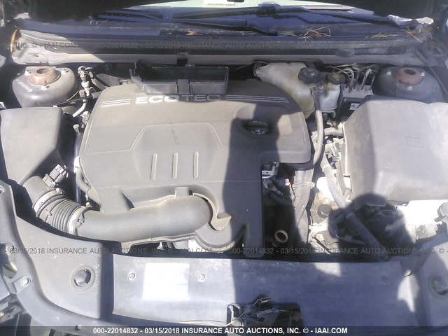 1G1ZH57B394260542 - 2009 CHEVROLET MALIBU 1LT 灰色 照片 10