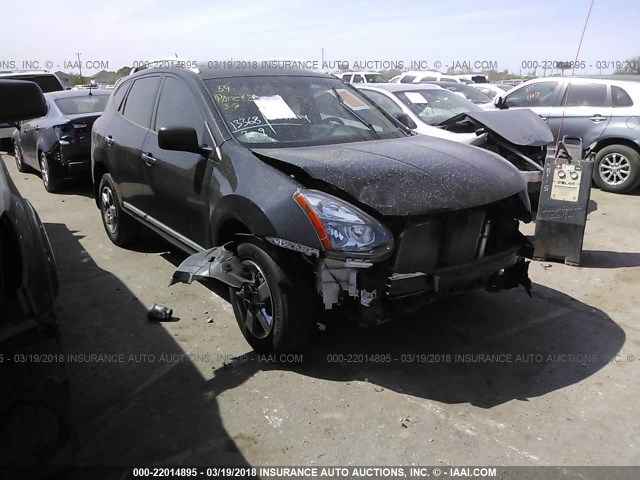 JN8AS5MT6EW621817 - 2014 NISSAN ROGUE SELECT S BLACK photo 1