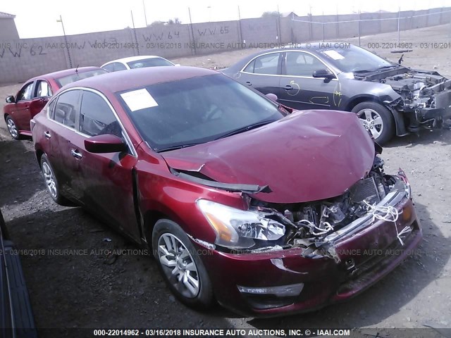 1N4AL3AP8FC251015 - 2015 NISSAN ALTIMA 2.5/S/SV/SL RED photo 1