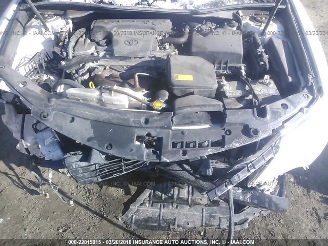 4T1BF1FK2DU287616 - 2013 TOYOTA CAMRY L/SE/LE/XLE WHITE photo 10