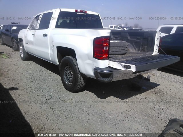 3GCPCREC5EG130226 - 2014 CHEVROLET SILVERADO C1500 LT WHITE photo 3