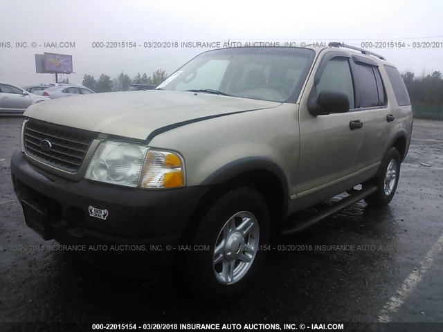 1FMZU62K03ZB22091 - 2003 FORD EXPLORER XLS/XLS SPORT GOLD photo 2