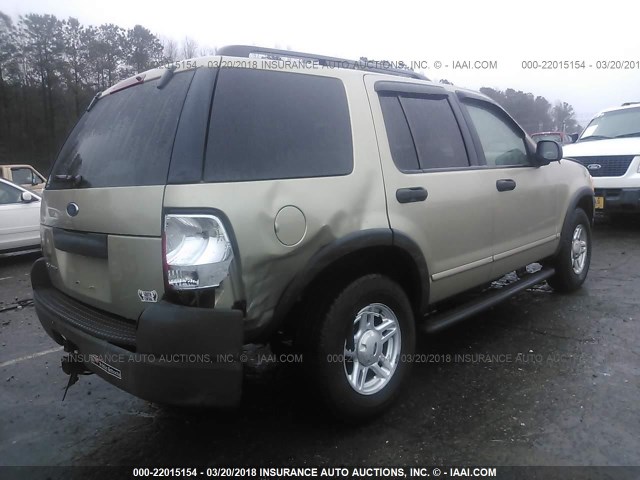 1FMZU62K03ZB22091 - 2003 FORD EXPLORER XLS/XLS SPORT GOLD photo 4