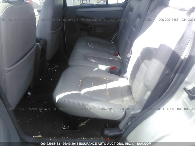 1FMZU73K25ZA22291 - 2005 FORD EXPLORER XLT/XLT SPORT/NBX SILVER photo 8