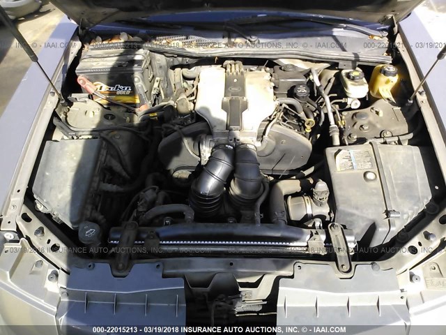 1G6DM57N730167225 - 2003 CADILLAC CTS GOLD photo 10