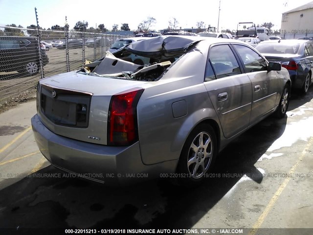 1G6DM57N730167225 - 2003 CADILLAC CTS GOLD photo 4