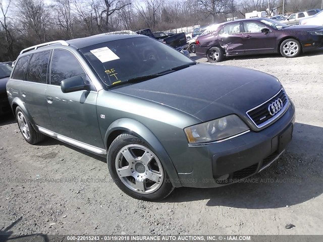 WA1YL64B25N020439 - 2005 AUDI ALLROAD 4.2 GREEN photo 1