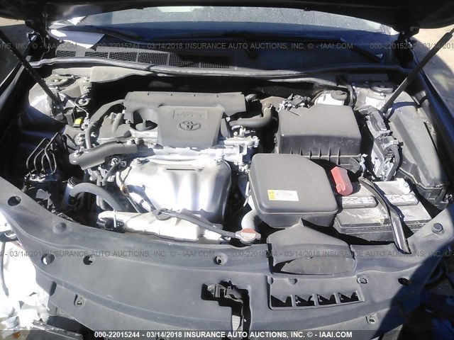 4T4BF1FK0GR575984 - 2016 TOYOTA CAMRY LE/XLE/SE/XSE GRAY photo 10