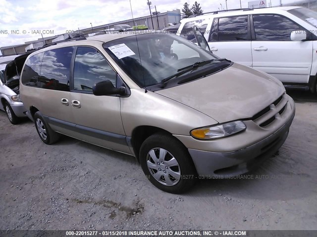 1B4GP44G0XB636177 - 1999 DODGE GRAND CARAVAN SE/SPORT TAN photo 1