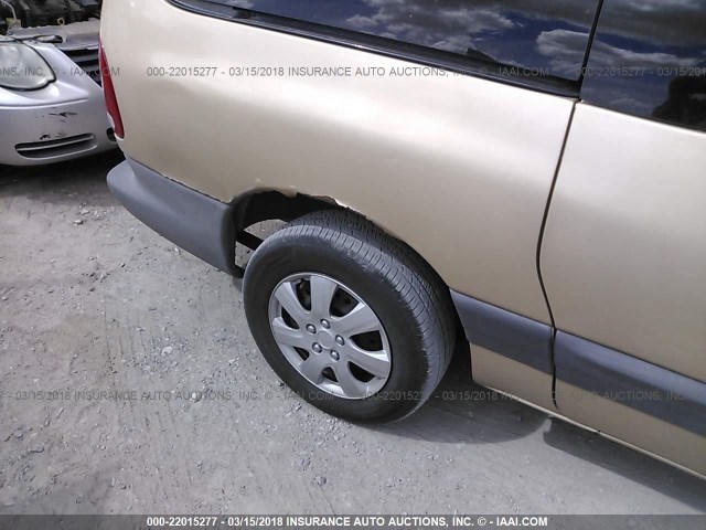 1B4GP44G0XB636177 - 1999 DODGE GRAND CARAVAN SE/SPORT TAN photo 6