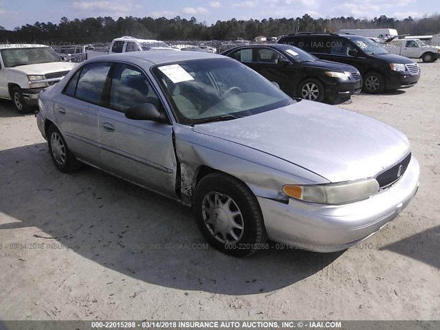 2G4WS52J241200665 - 2004 BUICK CENTURY CUSTOM SILVER photo 1