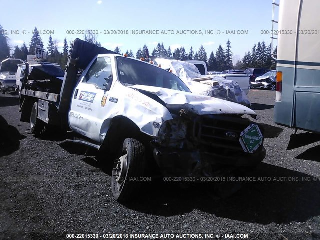 1FDXF46SX3ED83767 - 2003 FORD F450 SUPER DUTY WHITE photo 1