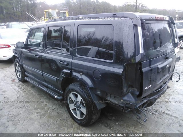 1J8HG48K68C182009 - 2008 JEEP COMMANDER SPORT შავი ფოტო 3