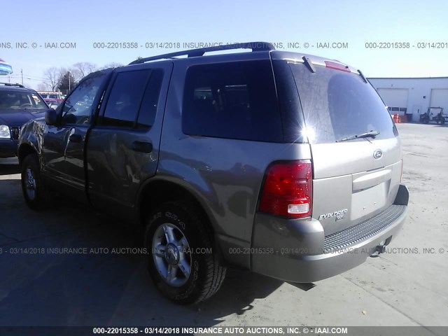 1FMZU63K24ZB36350 - 2004 FORD EXPLORER XLT/XLT SPORT/NBX GRAY photo 3