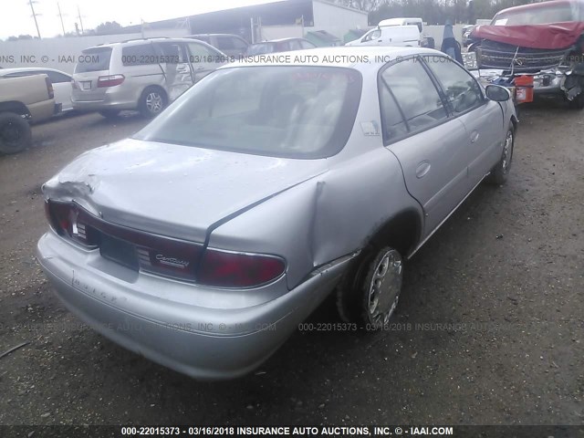 2G4WS52J521124002 - 2002 BUICK CENTURY CUSTOM GRAY photo 4