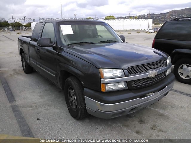 2GCEC19V631243841 - 2003 CHEVROLET SILVERADO C1500 GRAY photo 1