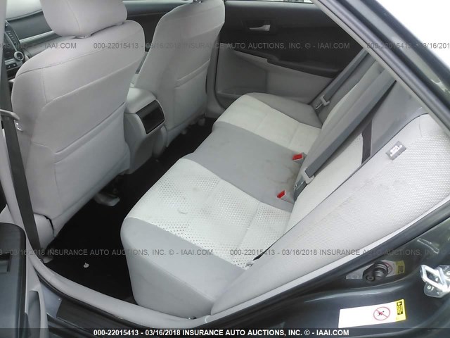 4T4BF1FK6CR178306 - 2012 TOYOTA CAMRY SE/LE/XLE GRAY photo 8