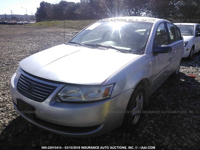 1G8AZ55F17Z204827 - 2007 SATURN ION LEVEL 2 Gümüş foto 2