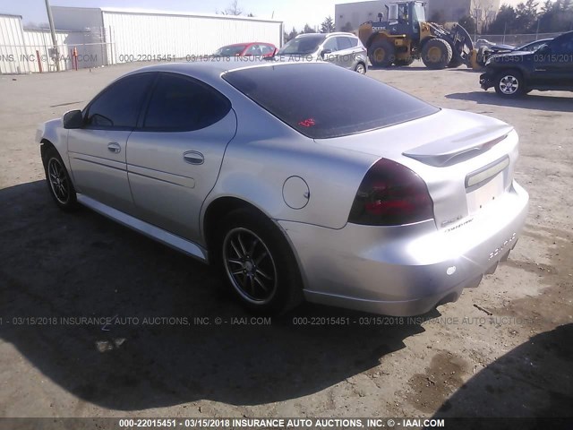 2G2WP552261248362 - 2006 PONTIAC GRAND PRIX SILVER photo 3