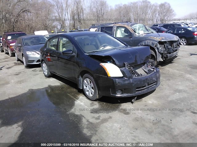 3N1AB61E58L707589 - 2008 NISSAN SENTRA 2.0/2.0S/2.0SL BLACK photo 1