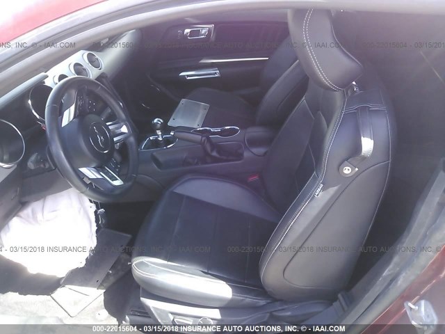 1FA6P8CF8F5322178 - 2015 FORD MUSTANG GT MAROON photo 5