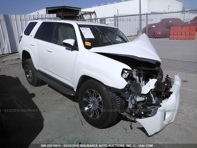 JTEZU5JR9G5137355 - 2016 TOYOTA 4RUNNER SR5/LIMITED/SR5 PREMIUM WHITE photo 1