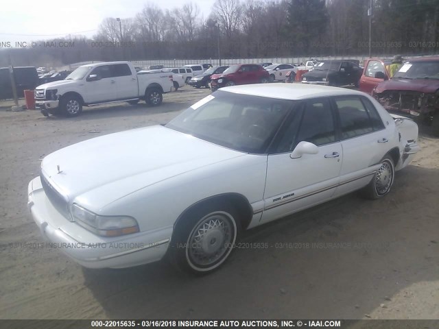 1G4CW52K9SH649559 - 1995 BUICK PARK AVENUE  WHITE photo 2