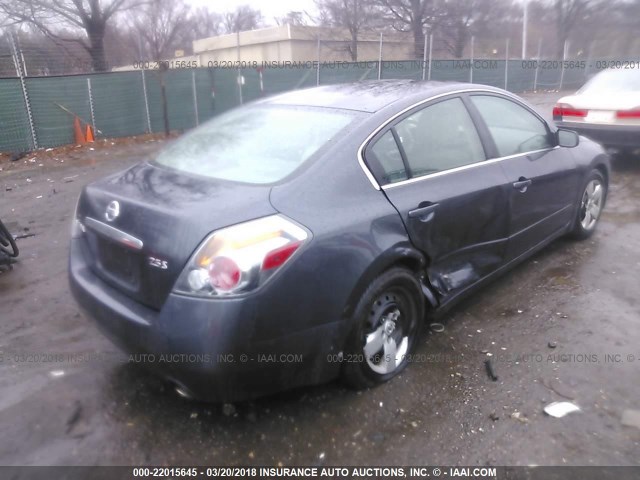 1N4AL21E97N452405 - 2007 NISSAN ALTIMA 2.5/2.5S GRAY photo 4