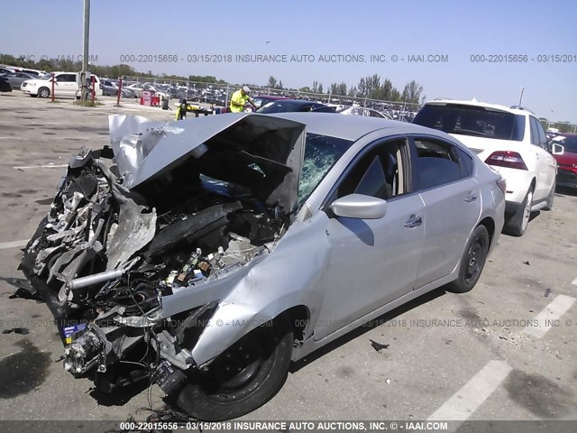 1N4AL3AP7FC247781 - 2015 NISSAN ALTIMA 2.5/S/SV/SL SILVER photo 2