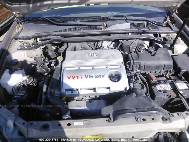 4T1BF32K16U117624 - 2006 TOYOTA CAMRY LE/XLE/SE TAN photo 10