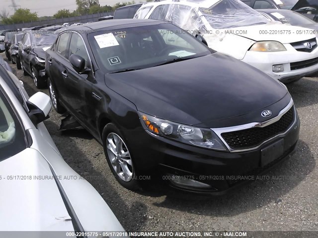 5XXGN4A70DG124647 - 2013 KIA OPTIMA EX BLACK photo 1