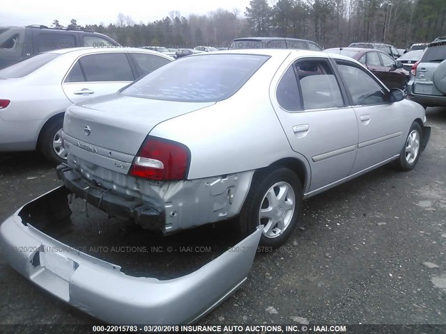 1N4DL01D41C239017 - 2001 NISSAN ALTIMA XE/GXE/SE SILVER photo 4