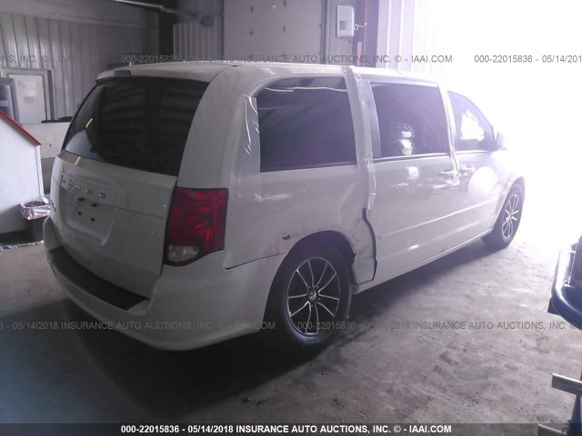 2C4RDGBG5FR702912 - 2015 DODGE GRAND CARAVAN SE WHITE photo 4