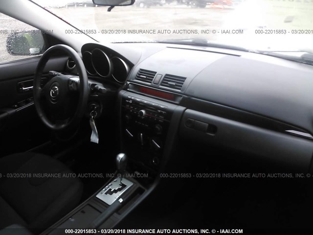 JM1BK343881100524 - 2008 MAZDA 3 HATCHBACK GRAY photo 5