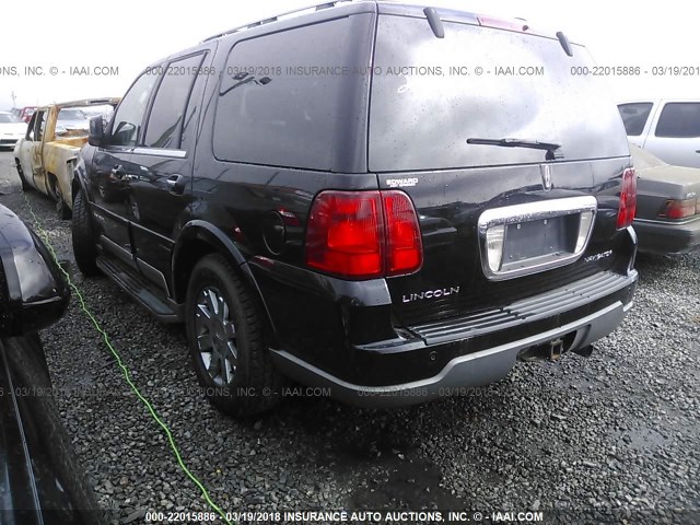 5LMFU28R13LJ17479 - 2003 LINCOLN NAVIGATOR BLACK photo 3