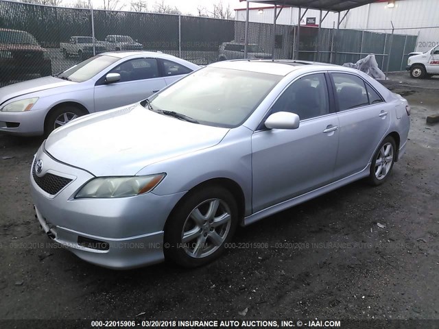 4T1BE46K17U598429 - 2007 TOYOTA CAMRY NEW GENERAT CE/LE/XLE/SE SILVER photo 2