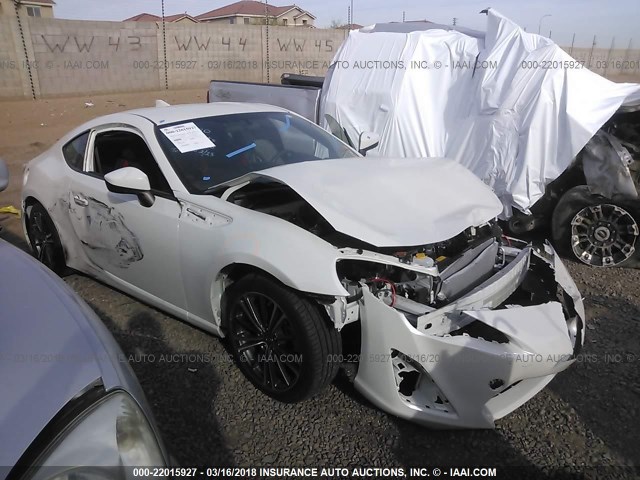 JF1ZNAA15G8707523 - 2016 TOYOTA SCION FR-S თეთრი ფოტო 1