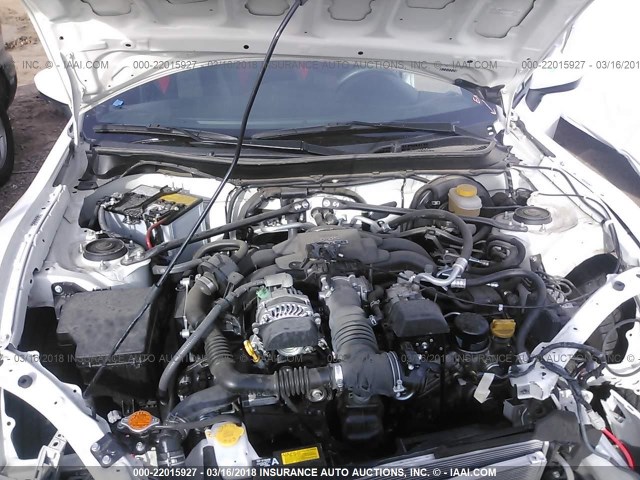 JF1ZNAA15G8707523 - 2016 TOYOTA SCION FR-S თეთრი ფოტო 10