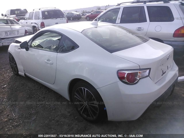 JF1ZNAA15G8707523 - 2016 TOYOTA SCION FR-S თეთრი ფოტო 3