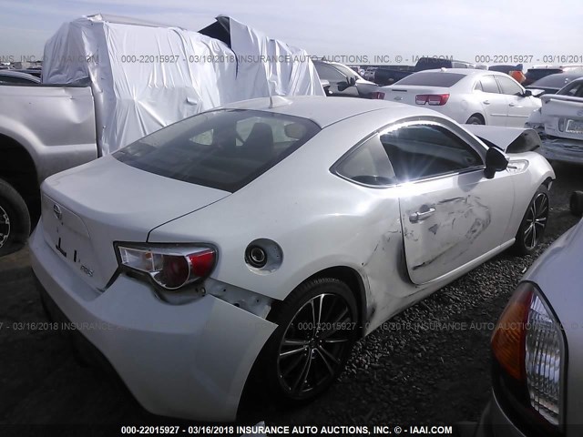 JF1ZNAA15G8707523 - 2016 TOYOTA SCION FR-S თეთრი ფოტო 4