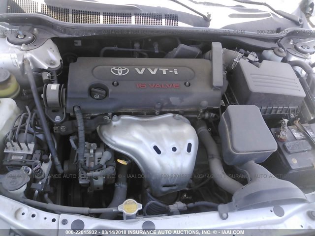 4T1BE46K67U120913 - 2007 TOYOTA CAMRY NEW GENERAT CE/LE/XLE/SE GRAY photo 10