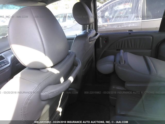 5FNRL3H61AB075642 - 2010 HONDA ODYSSEY EXL ნაცრისფერი ფოტო 8