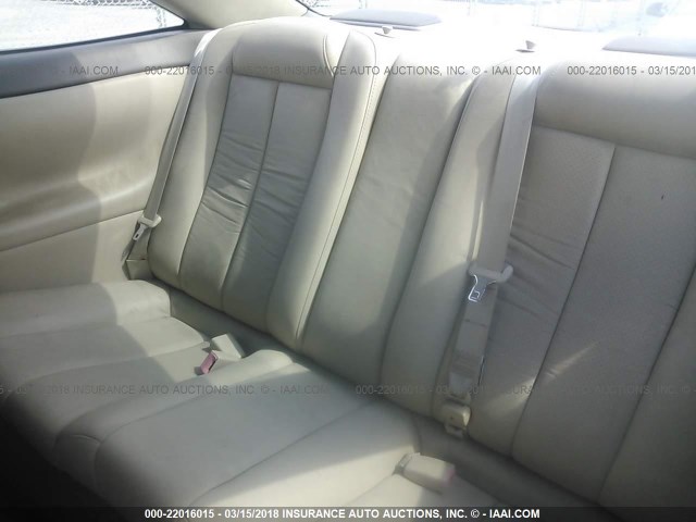 2T1CF28P1XC223723 - 1999 TOYOTA CAMRY SOLARA SE/SLE წითელი ფოტო 8