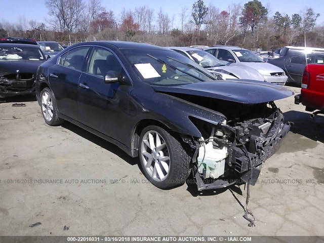 1N4AA51E09C856182 - 2009 NISSAN MAXIMA S/SV GRAY photo 1